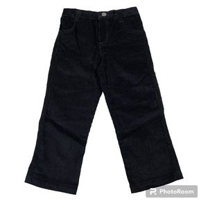 NWOT Little Rebels Black Corduroy Pant Size 3T
